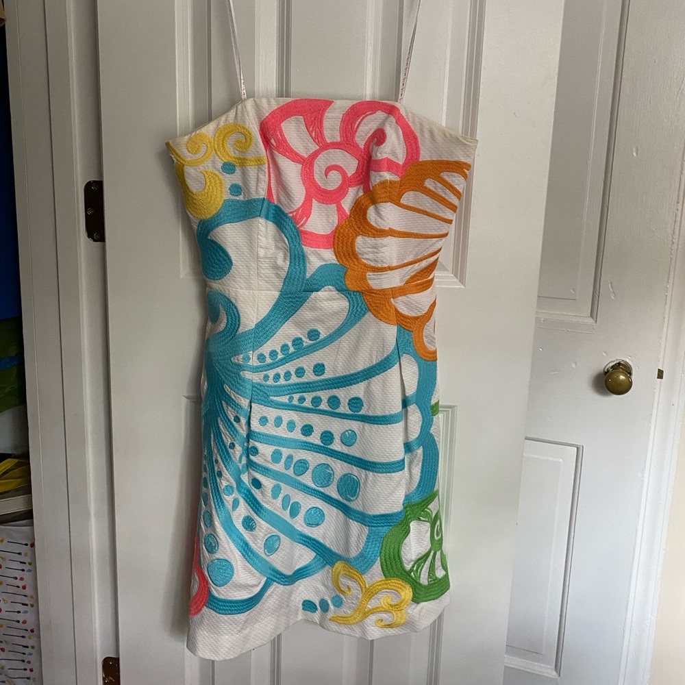 Lilly Pulitzer Embroidered Dress